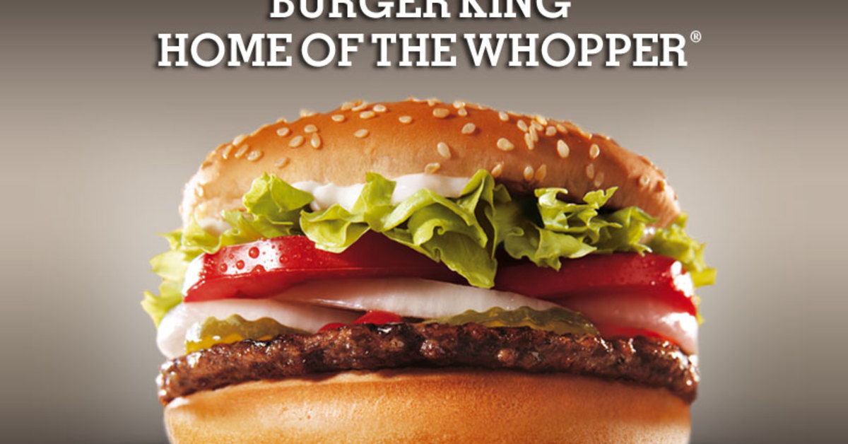 Le Whopper de chez Burger King