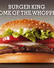 Le Whopper de chez Burger King