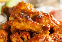 Les chicken wings