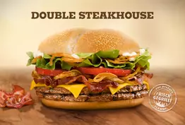 Le double steak house de Burger King
