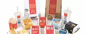 Les packagings de Mc Donald's dans le temps