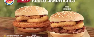 Burger King lance les Rodeo Burgers aux Etats Unis