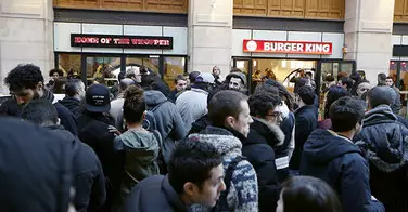 L'ouverture de Burger King moquée